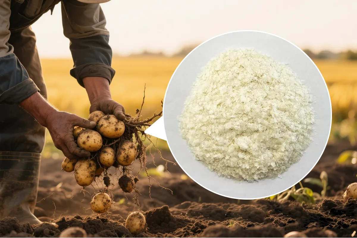 Что такое картофельные хлопья?